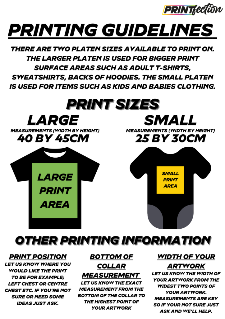 Artwork Printing Guidelines